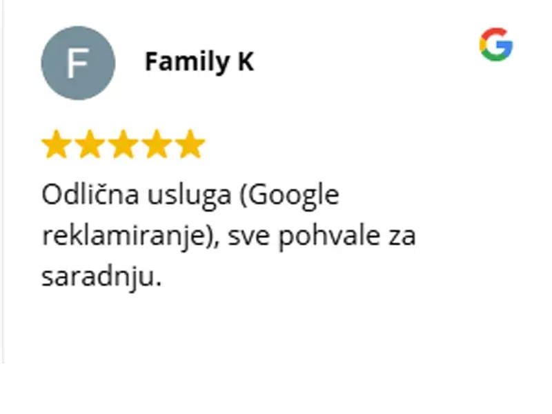 Recenzija od Family K
